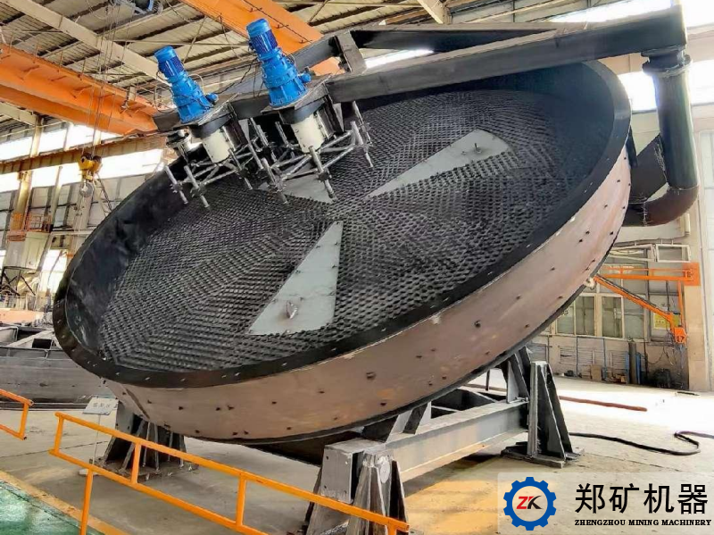 磷石膏綜合利用項目成球盤單機(jī)設(shè)備